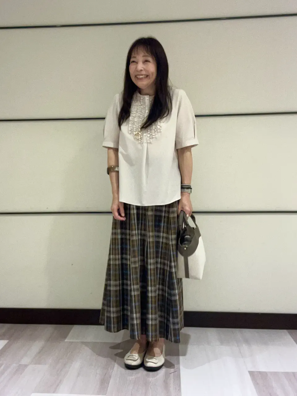 J.PRESS LADIES 蛭川 コーディネート画像