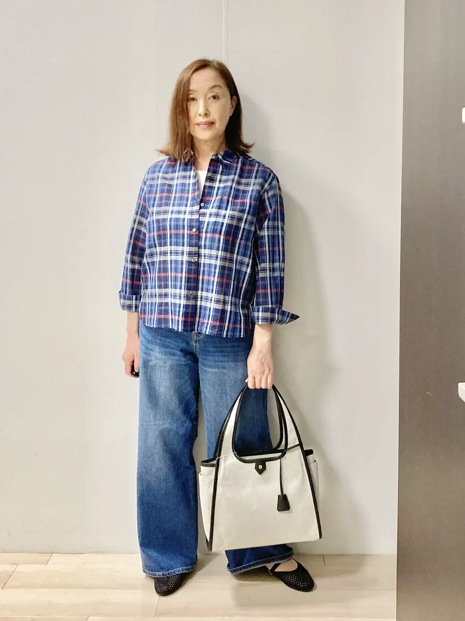 J.PRESS LADIES スタッフ コーディネート画像
