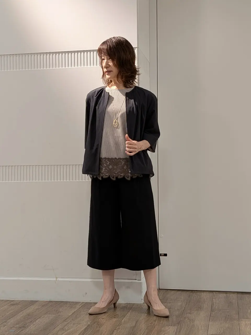 J.PRESS LADIES スタッフ コーディネート画像