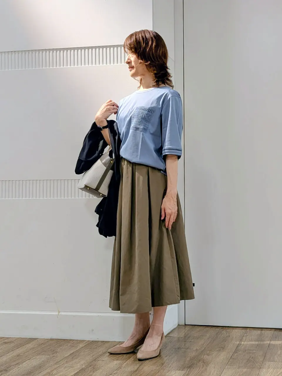 J.PRESS LADIES スタッフ コーディネート画像