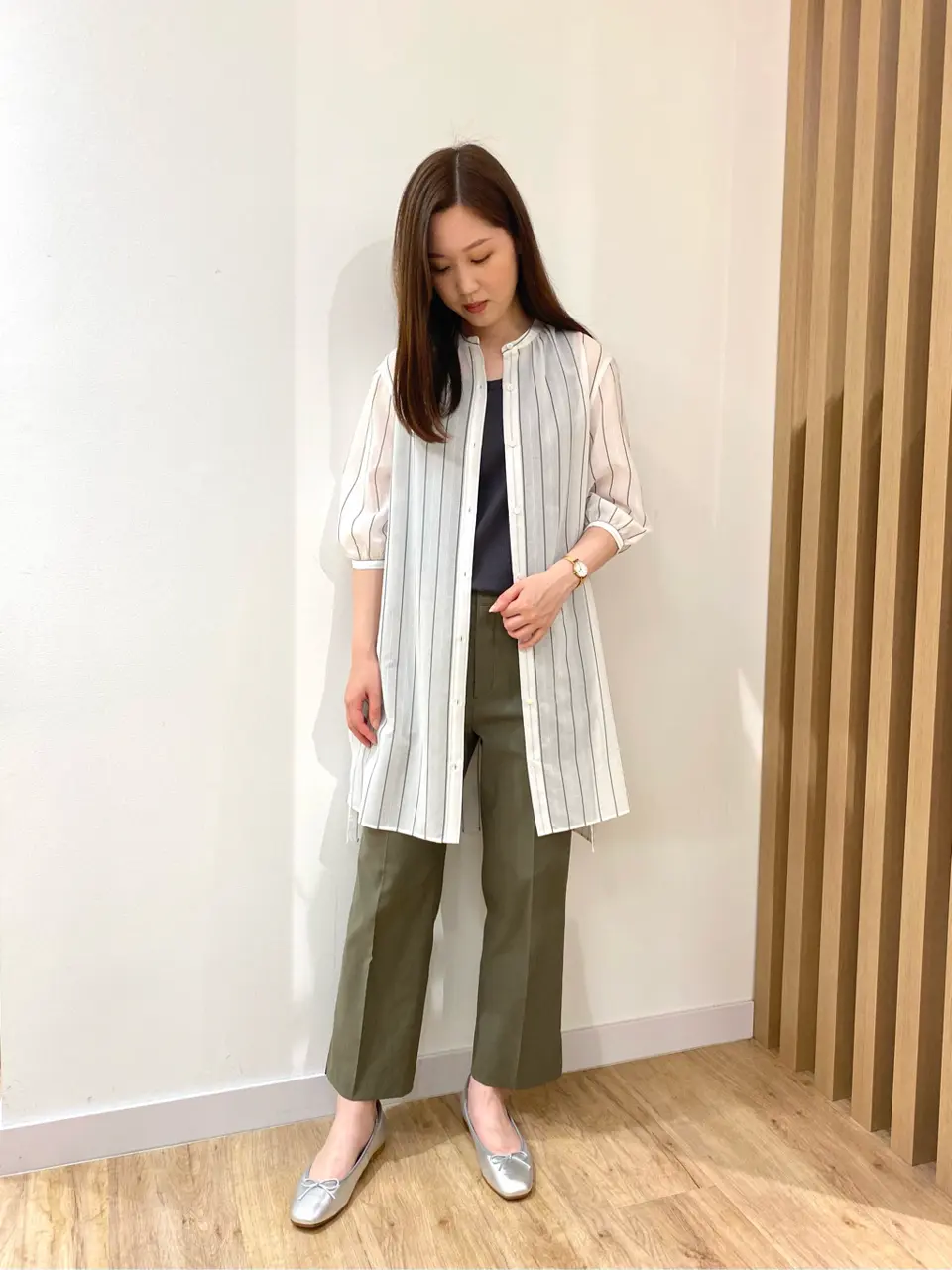 J.PRESS LADIES 早川 コーディネート画像