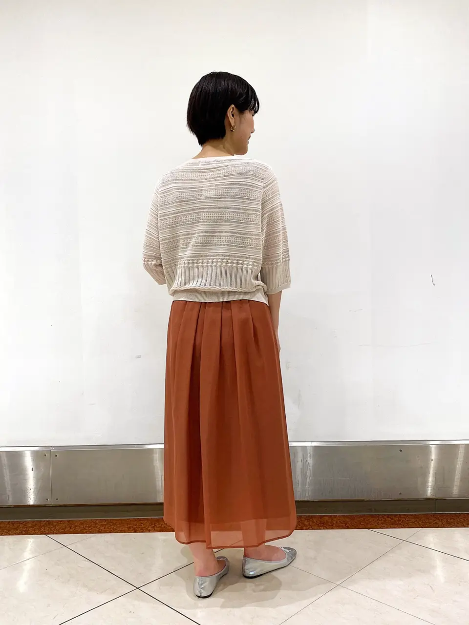 J.PRESS LADIES 島田 コーディネート画像