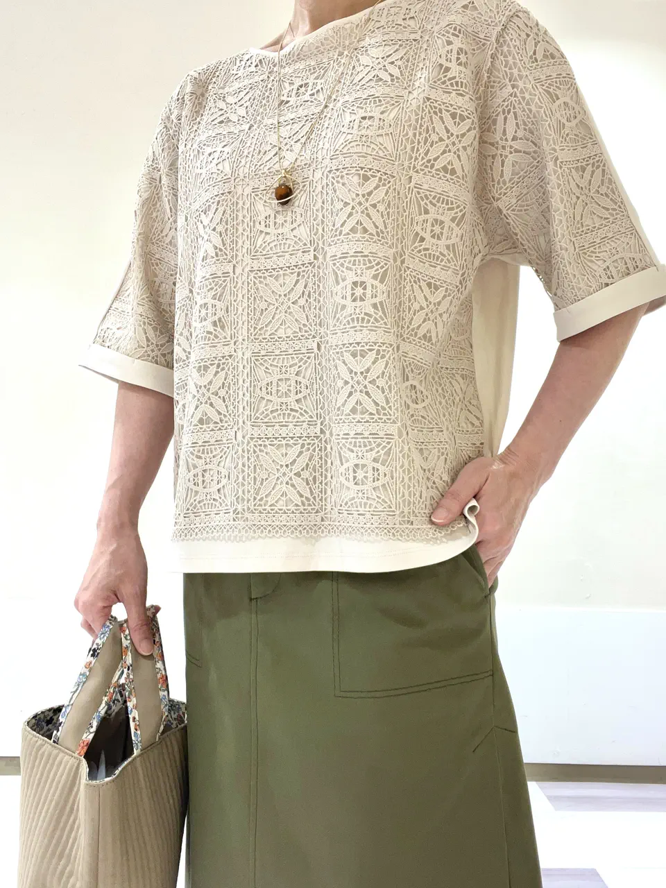 J.PRESS LADIES 楠本 コーディネート画像