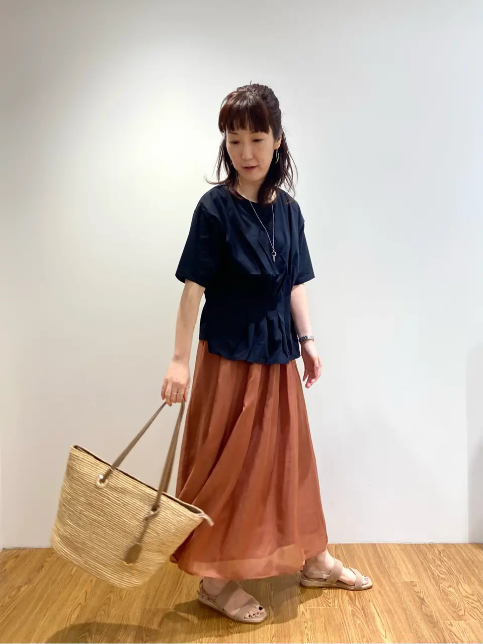 J.PRESS LADIES 前川 コーディネート画像