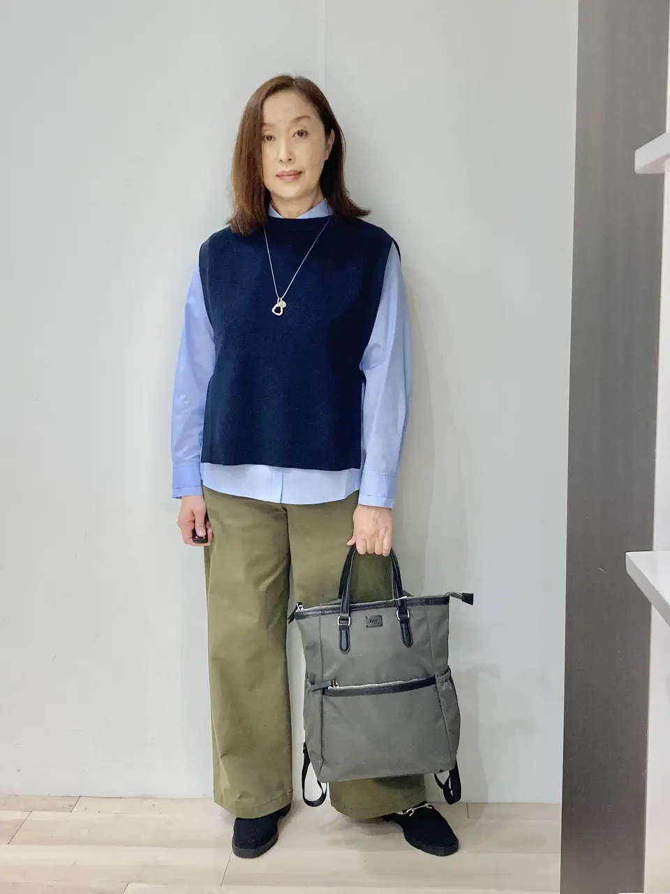J.PRESS LADIES スタッフ コーディネート画像