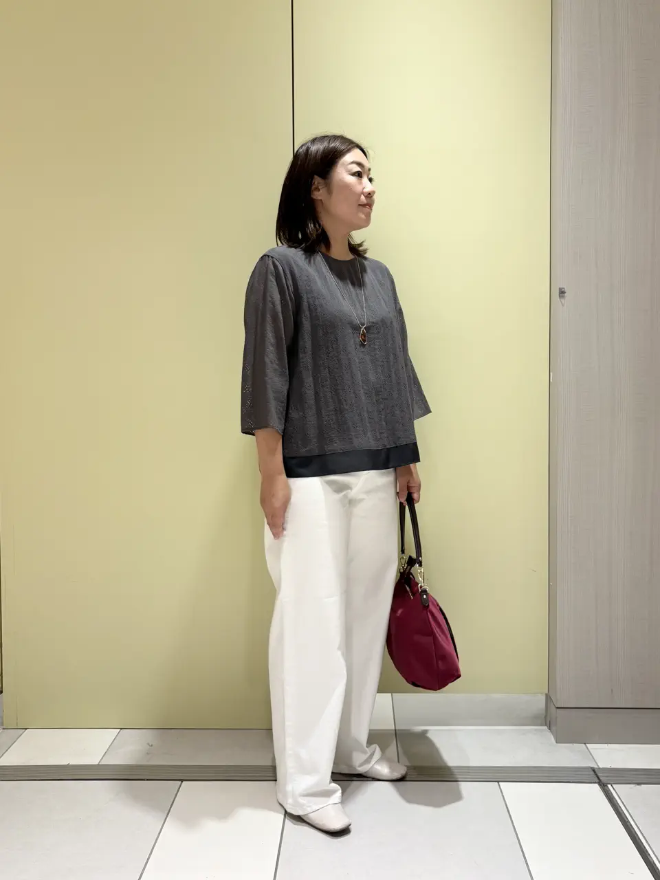 J.PRESS LADIES 辻本 コーディネート画像