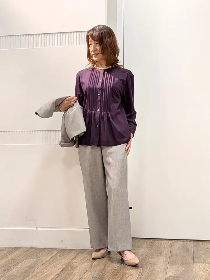 J.PRESS LADIES スタッフ コーディネート画像