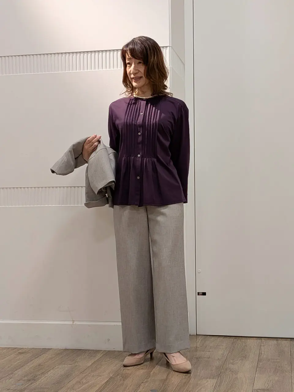 J.PRESS LADIES スタッフ コーディネート画像