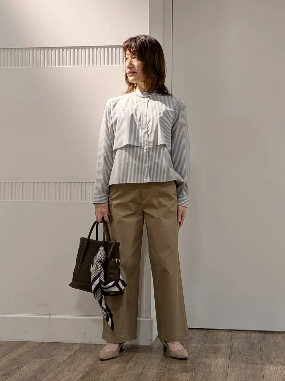 J.PRESS LADIES スタッフ コーディネート画像