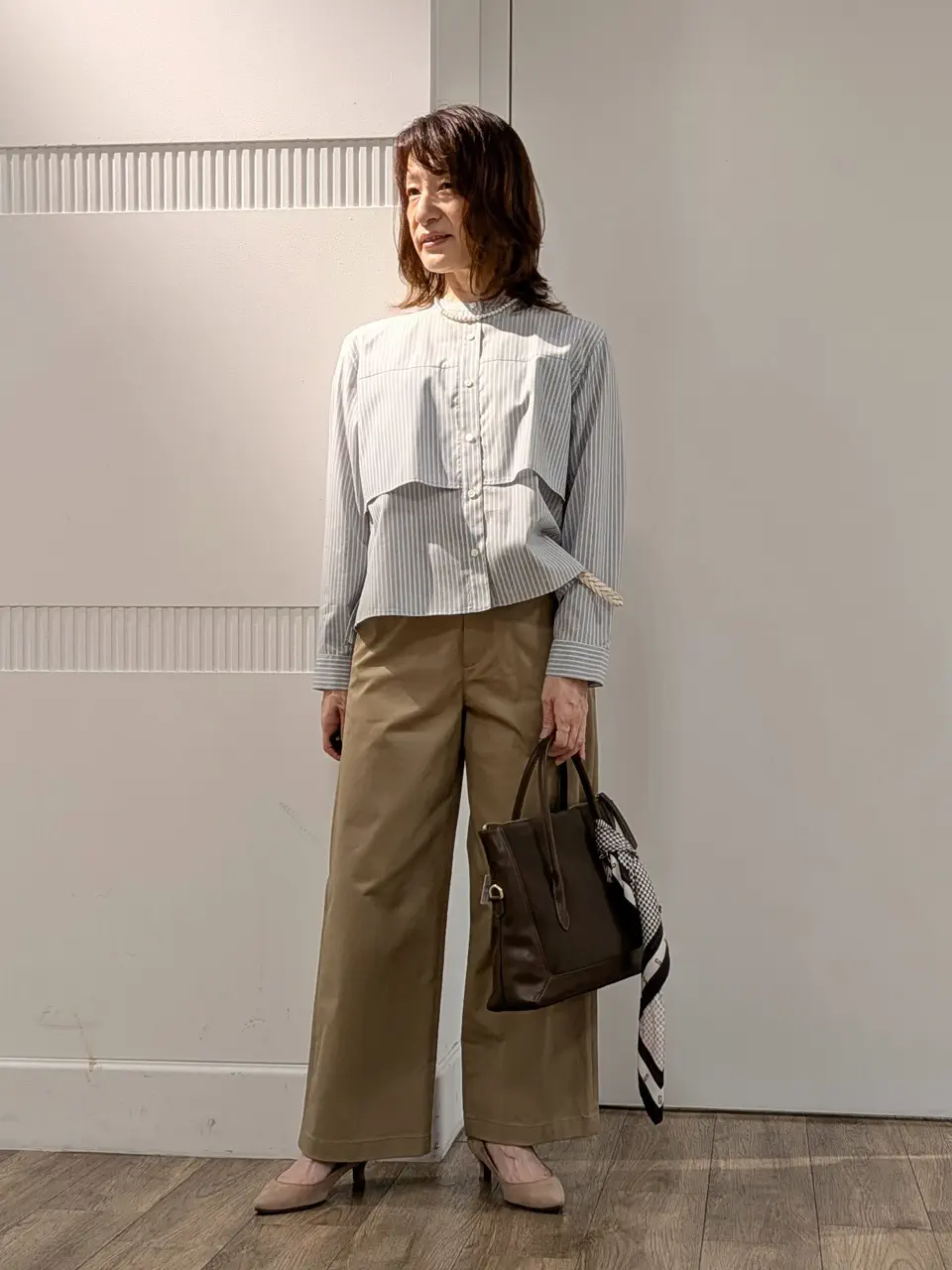 J.PRESS LADIES スタッフ コーディネート画像