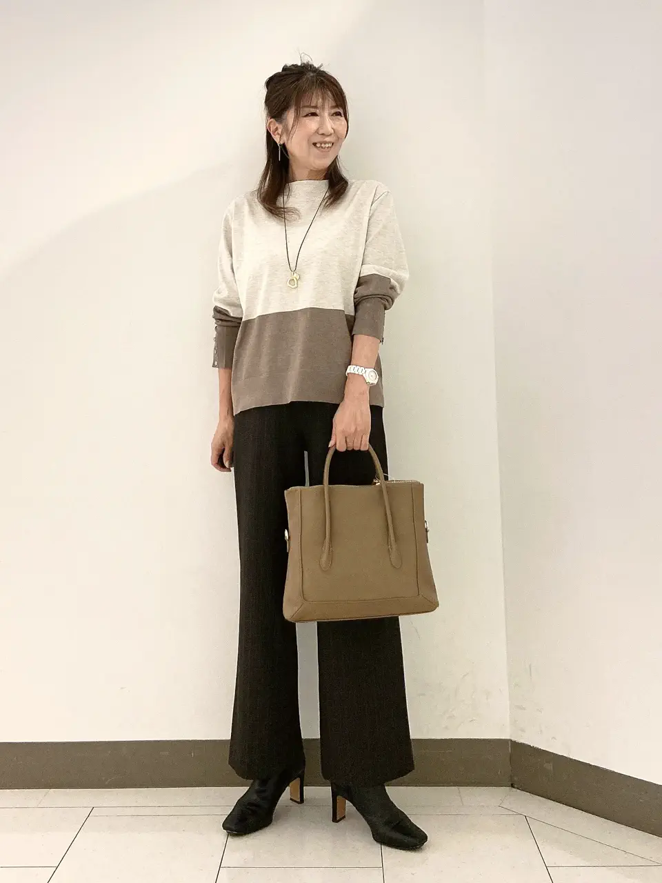 J.PRESS LADIES KAZU コーディネート画像