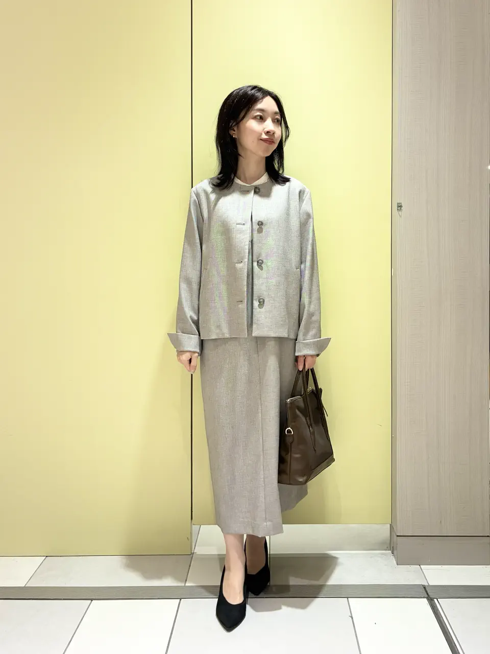 J.PRESS LADIES スタッフ コーディネート画像