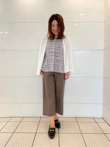 J.PRESS LADIES スタッフ コーディネート画像