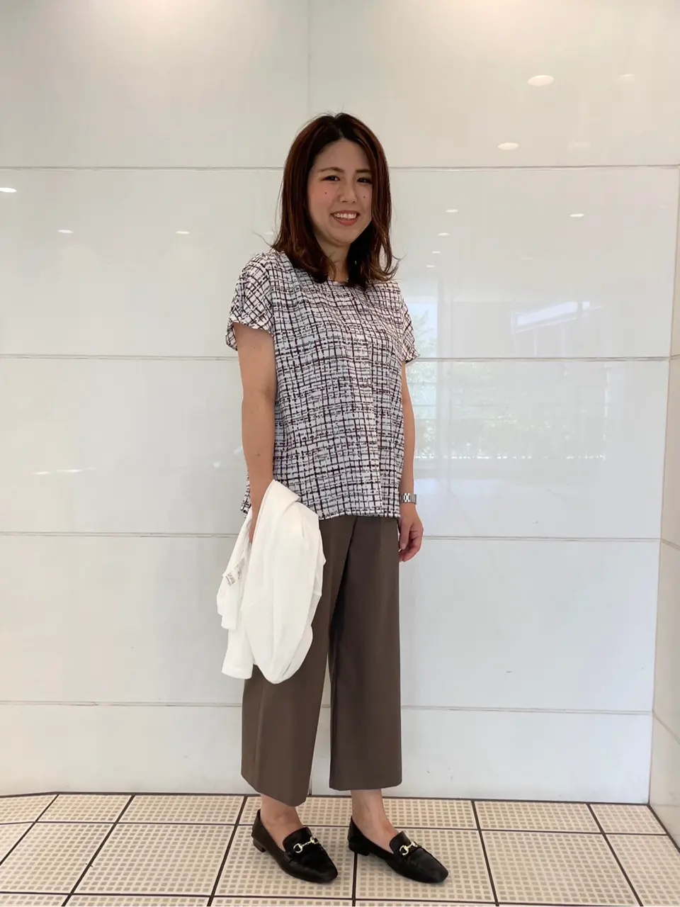 J.PRESS LADIES スタッフ コーディネート画像