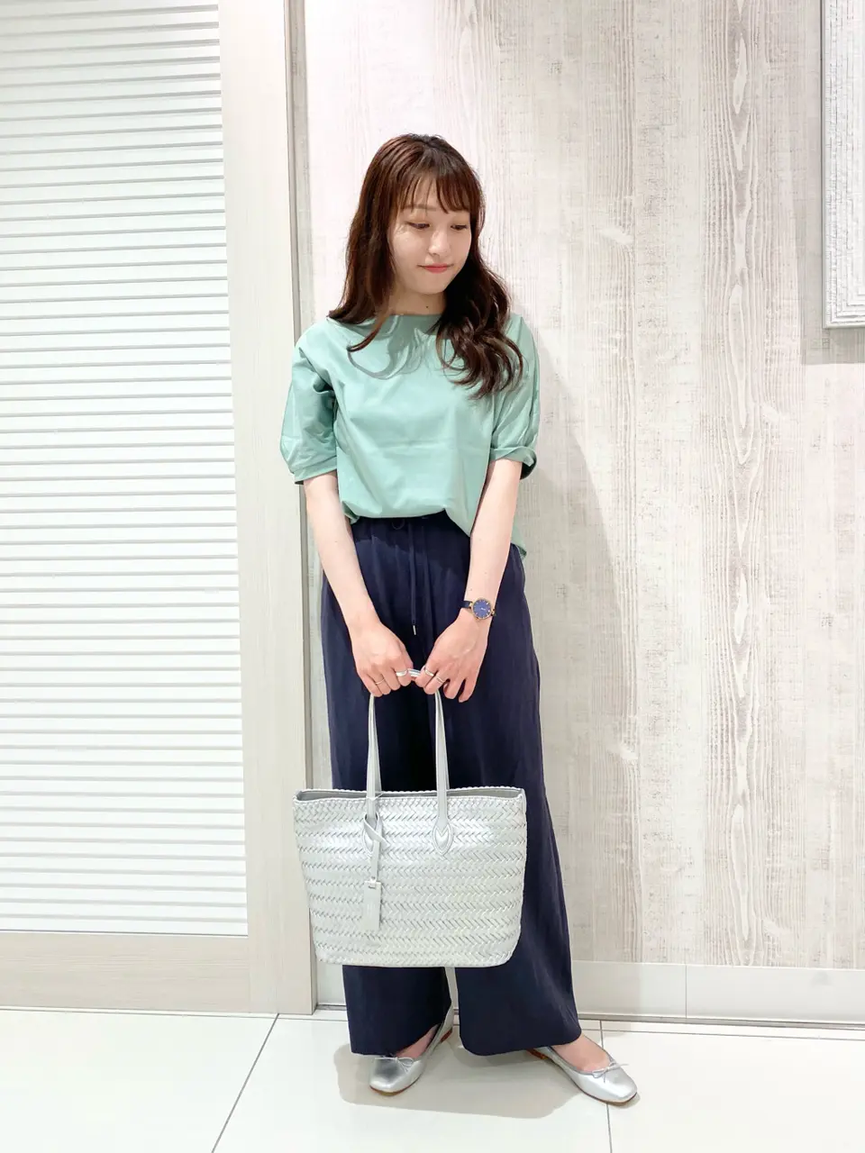 J.PRESS LADIES スタッフ コーディネート画像