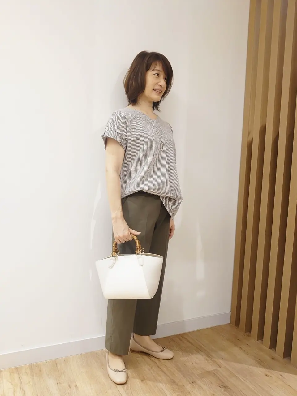 J.PRESS LADIES スタッフ コーディネート画像