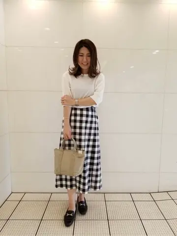 J.PRESS LADIES スタッフ コーディネート画像