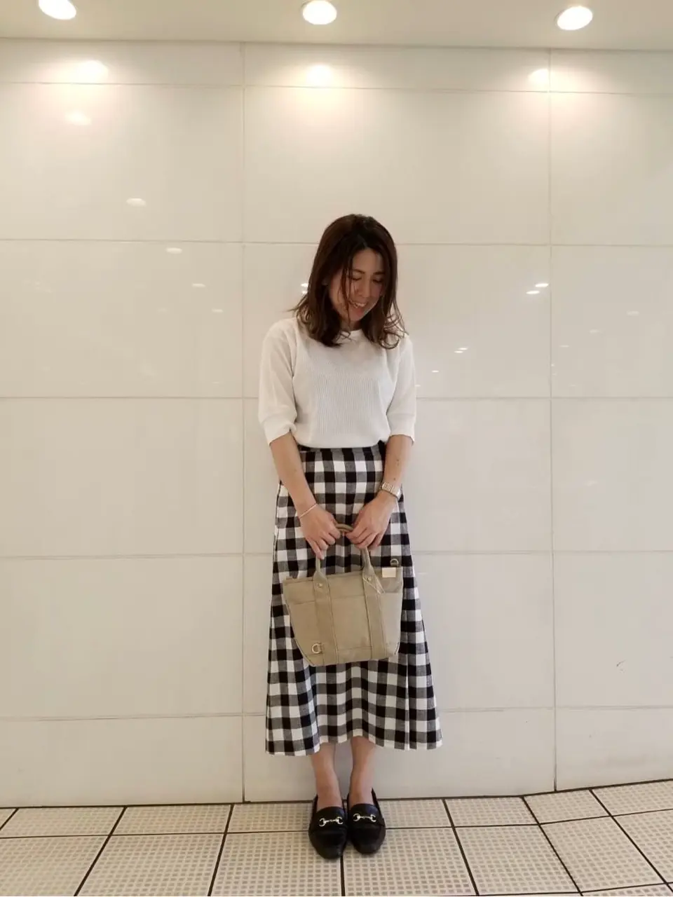 J.PRESS LADIES スタッフ コーディネート画像