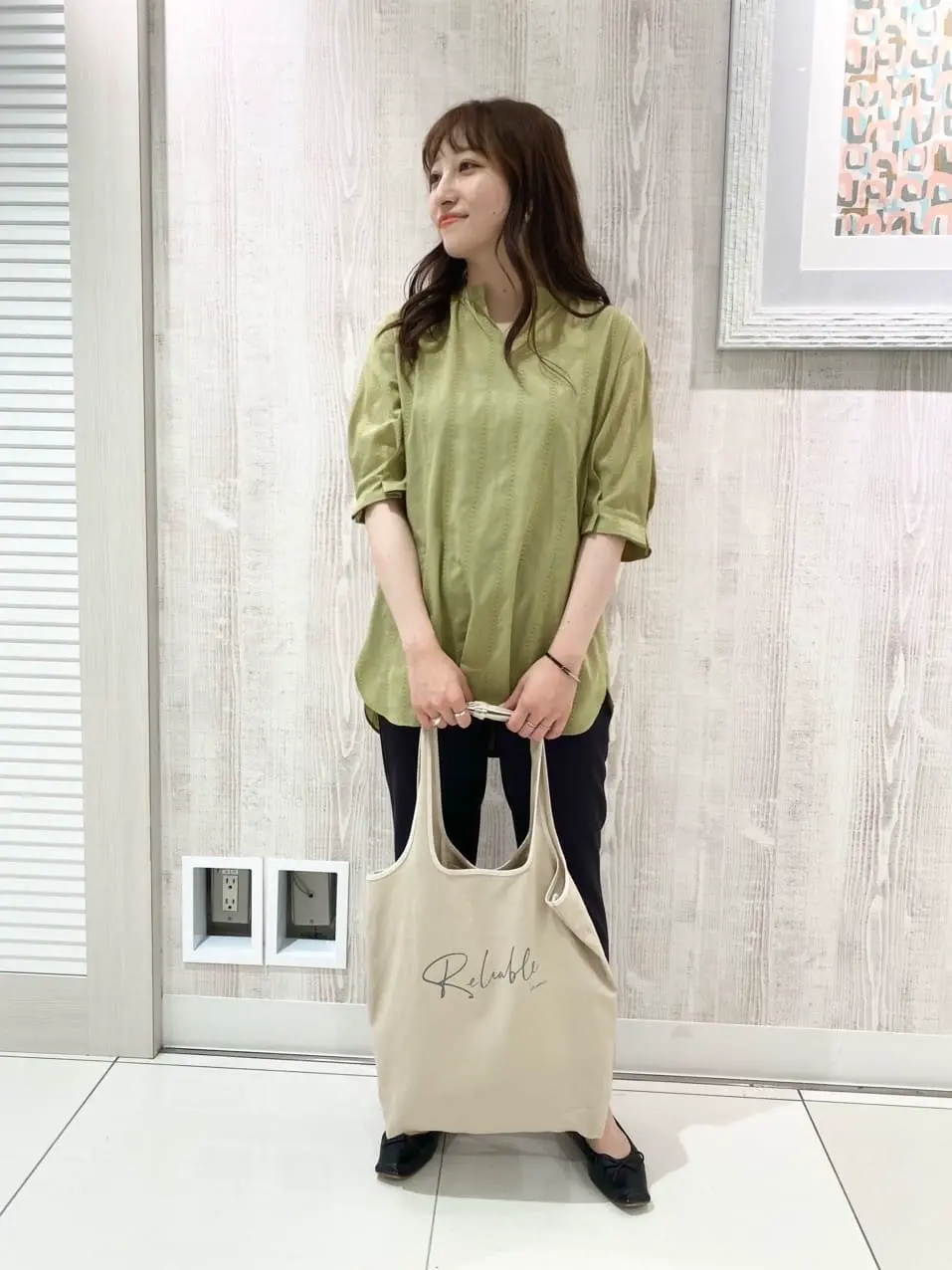  スタッフ コーディネート画像