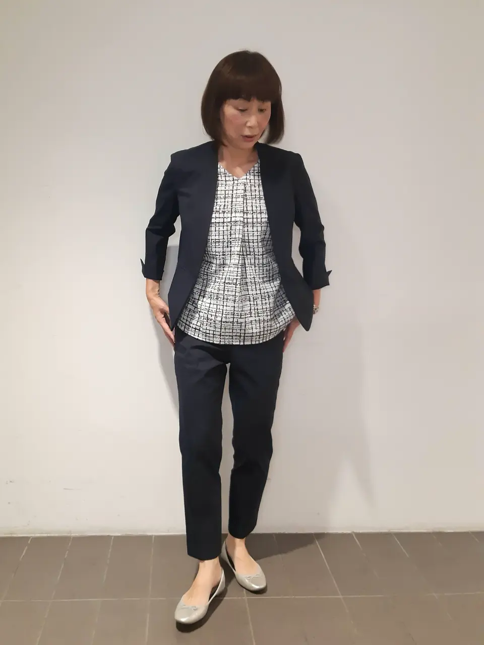 J.PRESS LADIES 磯島 コーディネート画像