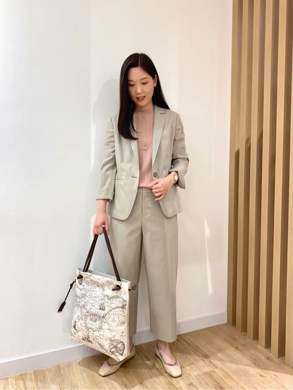 J.PRESS LADIES 早川 コーディネート画像