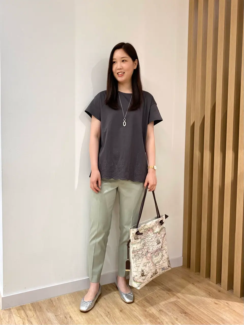 J.PRESS LADIES 早川 コーディネート画像