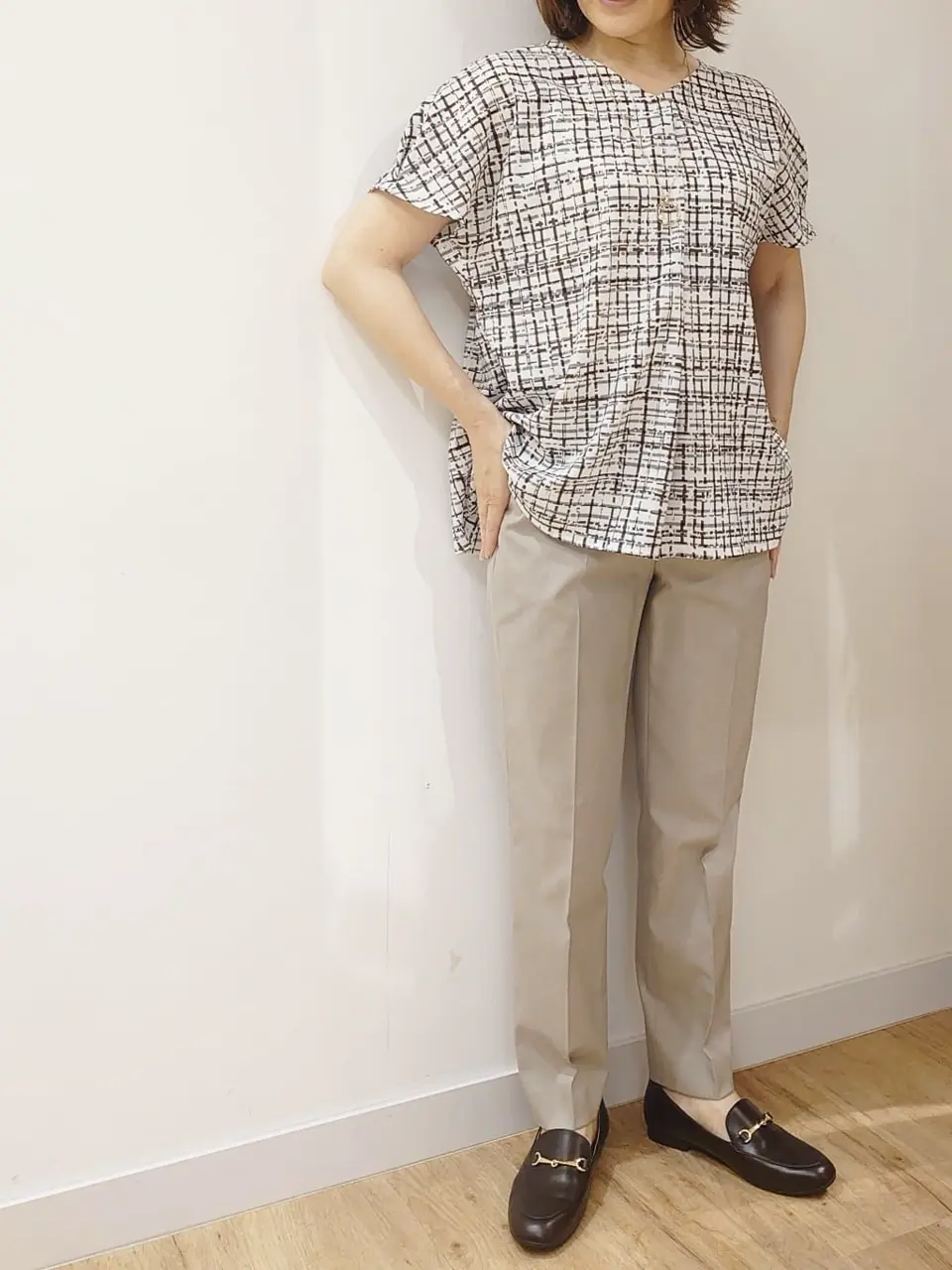 J.PRESS LADIES スタッフ コーディネート画像