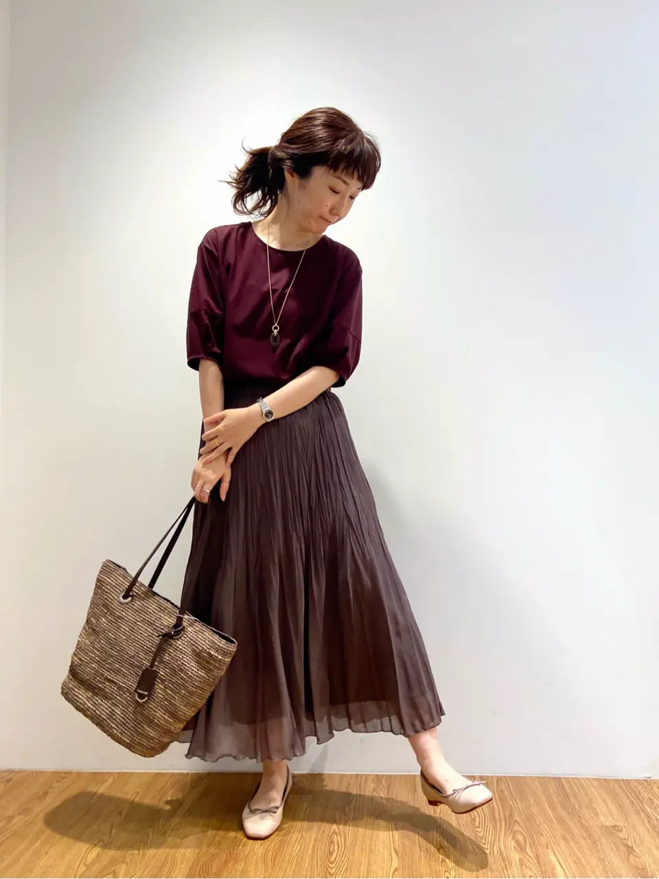 J.PRESS LADIES 前川 コーディネート画像