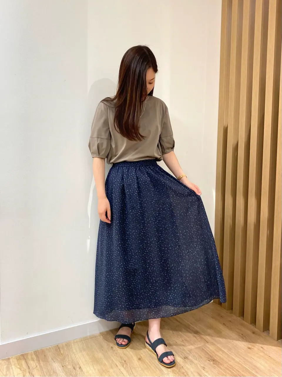 J.PRESS LADIES 早川 コーディネート画像