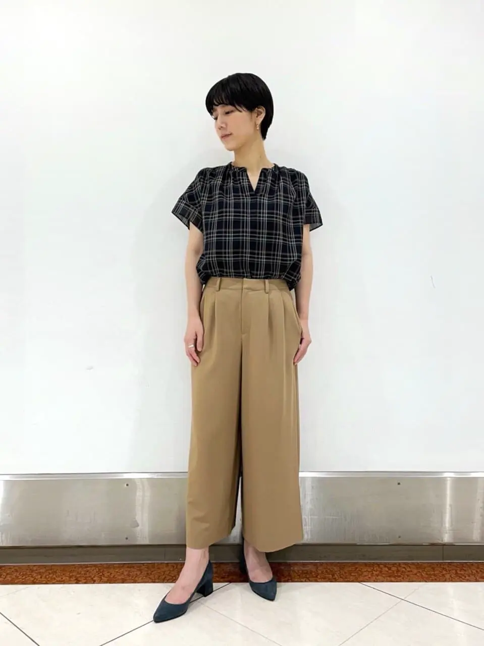 J.PRESS LADIES 島田 コーディネート画像