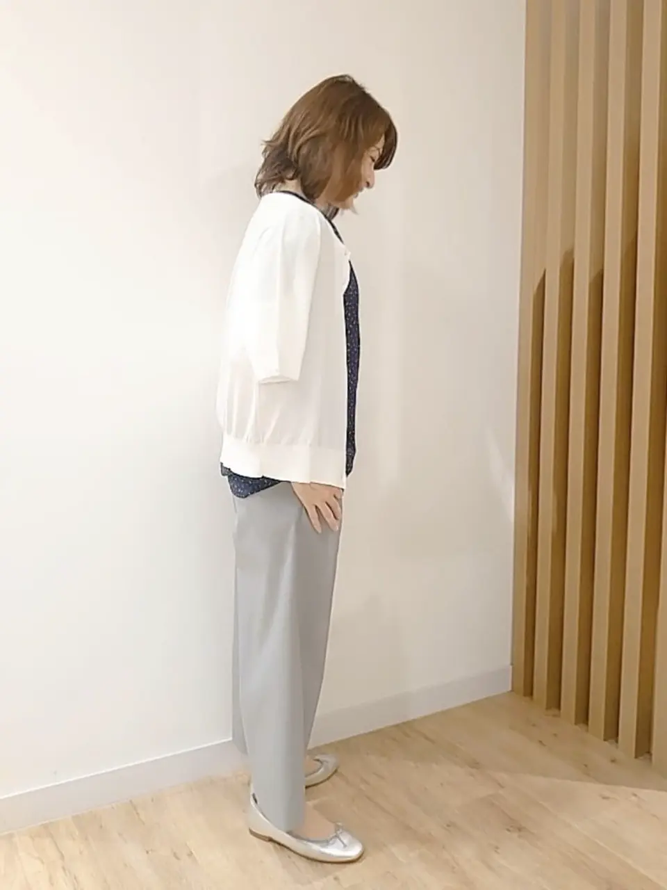 J.PRESS LADIES スタッフ コーディネート画像