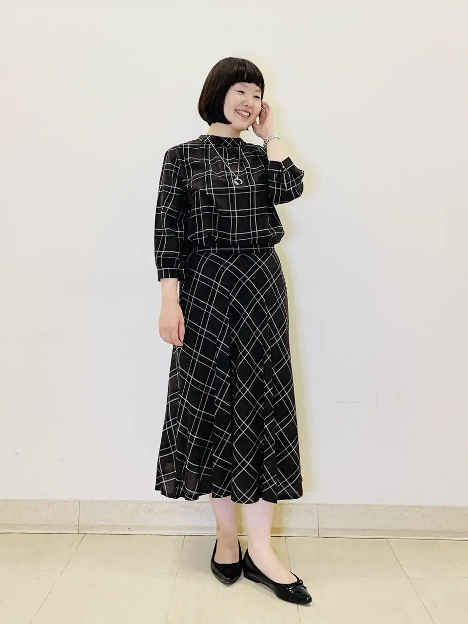 J.PRESS LADIES 内田 コーディネート画像