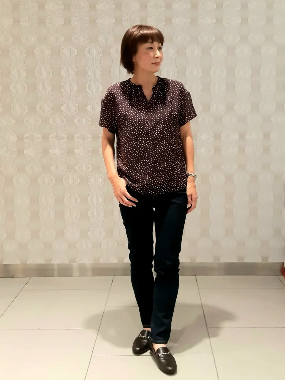 J.PRESS LADIES 磯島 コーディネート画像