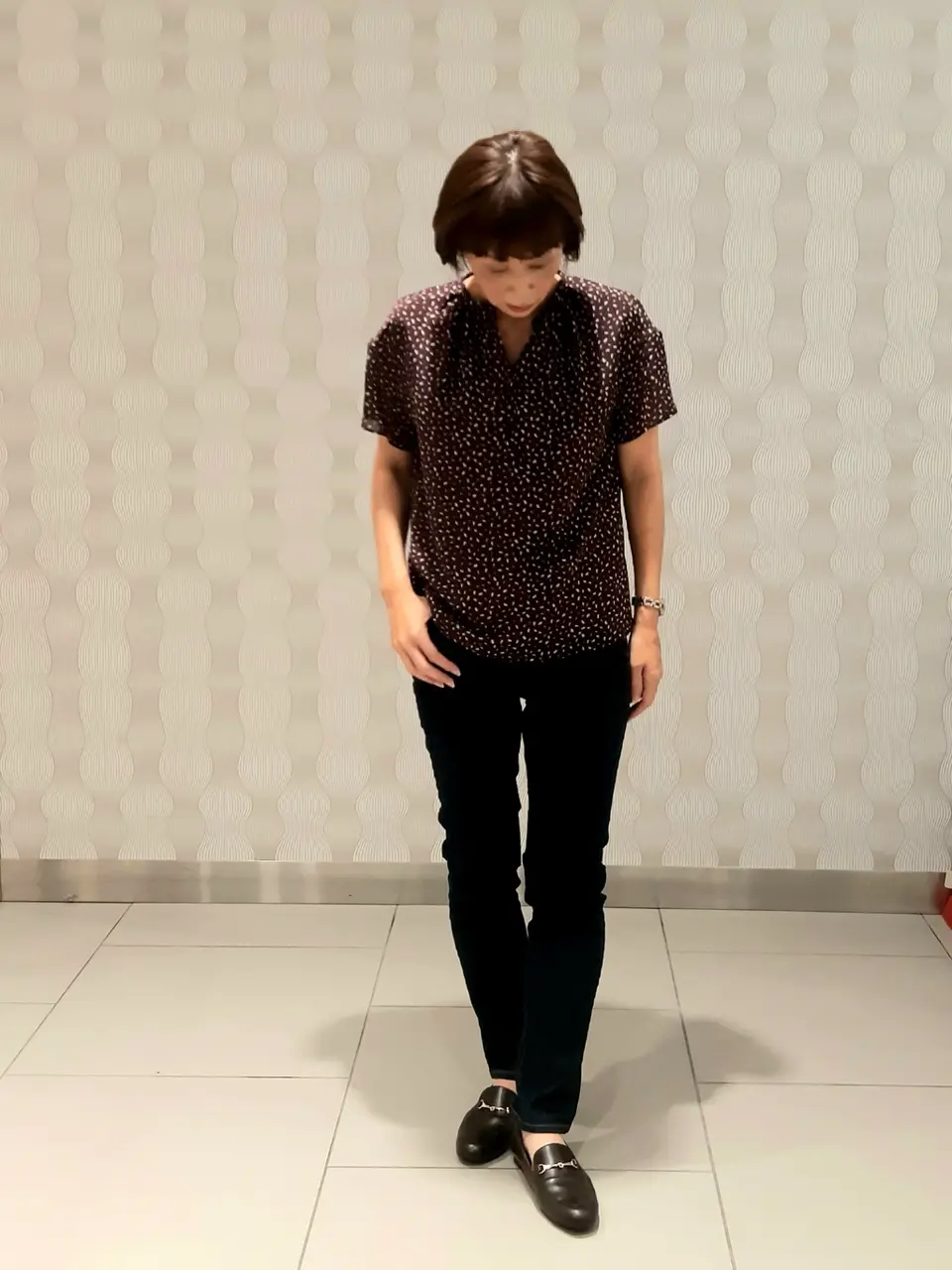 J.PRESS LADIES 磯島 コーディネート画像