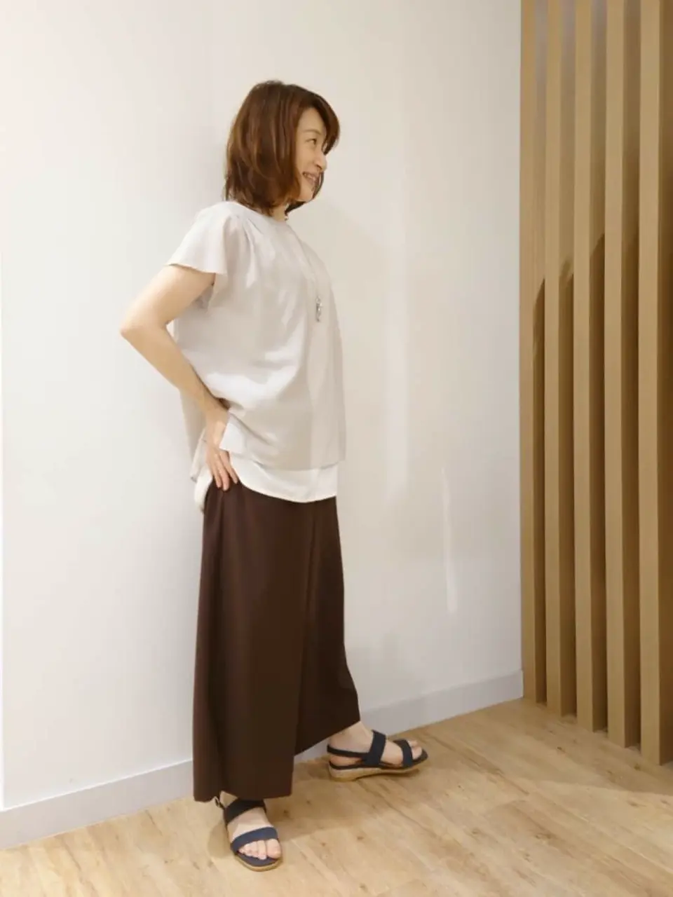 J.PRESS LADIES スタッフ コーディネート画像