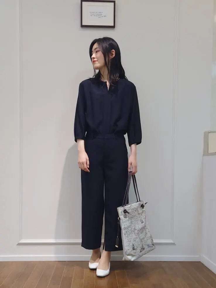  最上 コーディネート画像