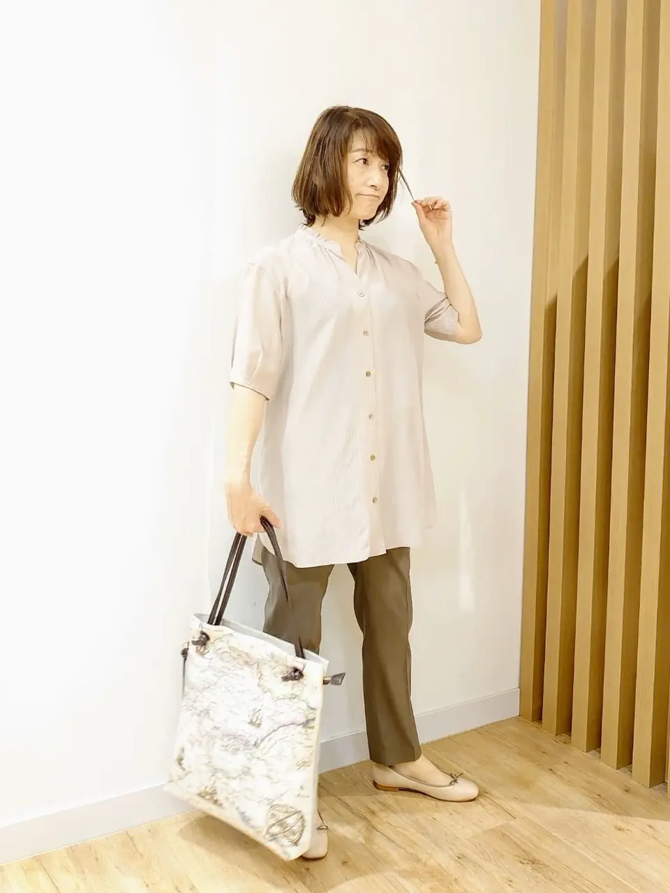  スタッフ コーディネート画像