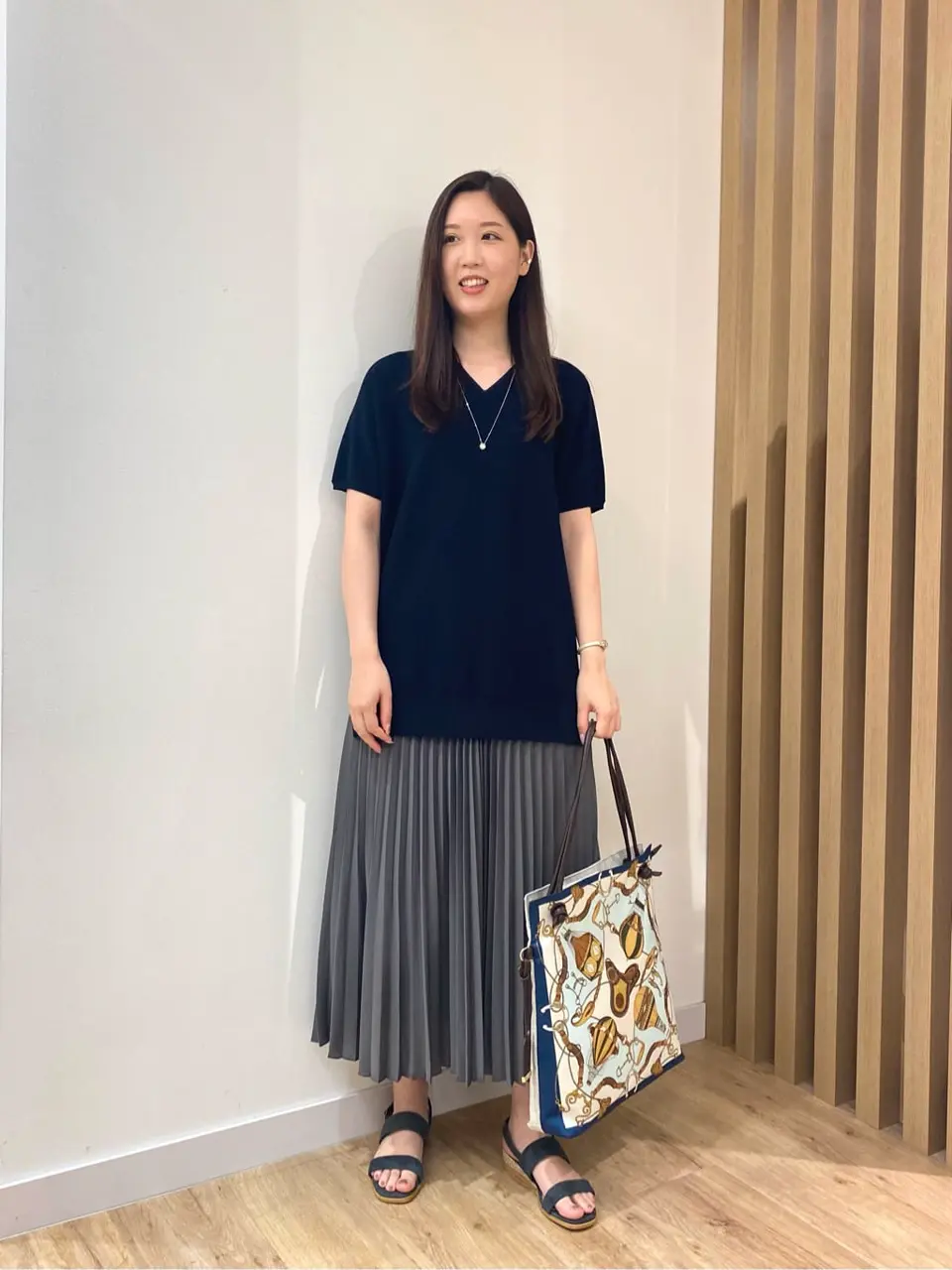 J.PRESS LADIES 早川 コーディネート画像