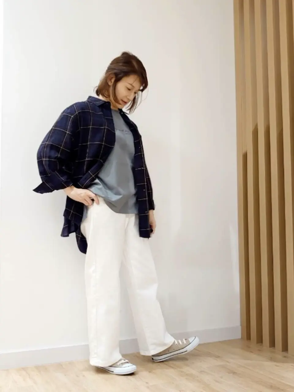 J.PRESS LADIES スタッフ コーディネート画像