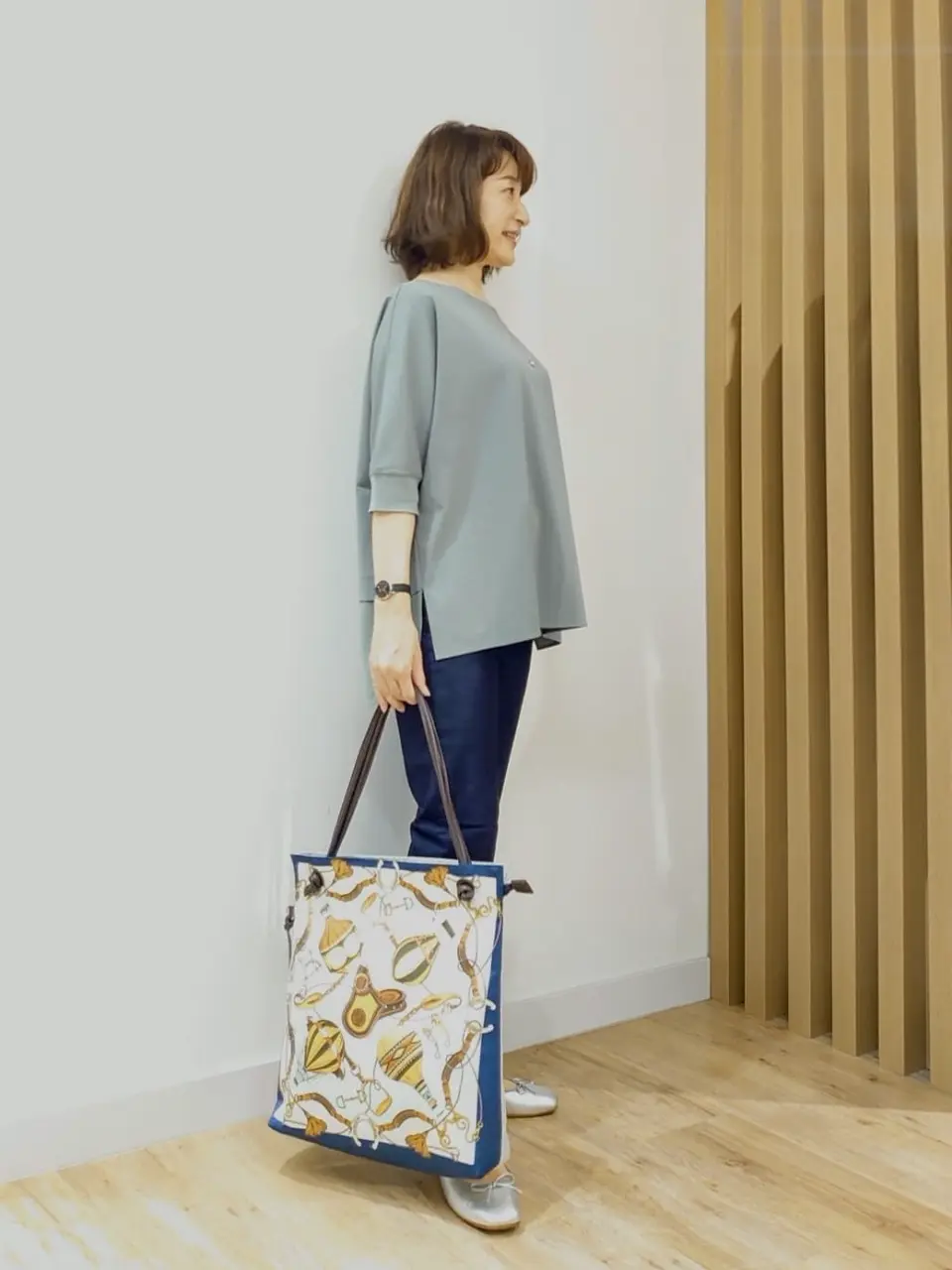 J.PRESS LADIES スタッフ コーディネート画像