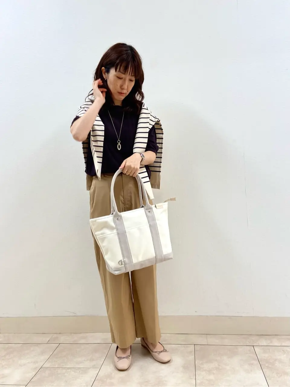 J.PRESS LADIES 前川 コーディネート画像