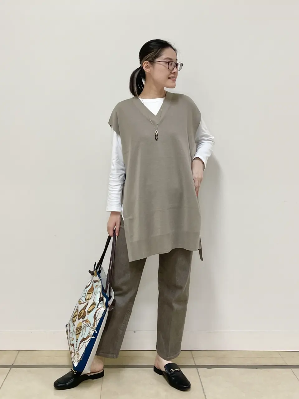 J.PRESS LADIES 佐藤 コーディネート画像