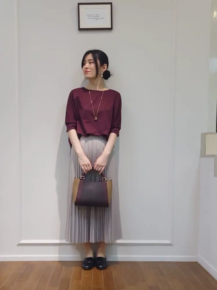  最上 コーディネート画像