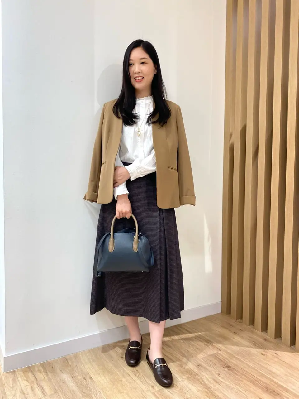 J.PRESS LADIES 早川 コーディネート画像