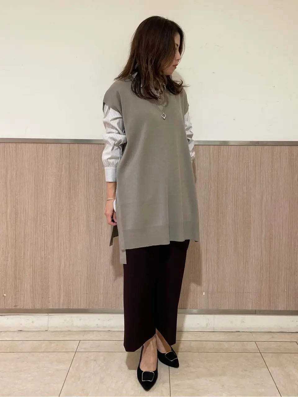 J.PRESS LADIES スタッフ コーディネート画像