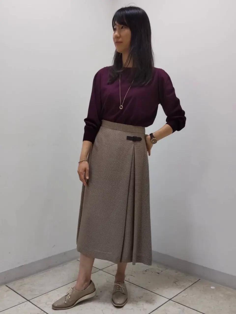 J.PRESS LADIES スタッフ コーディネート画像