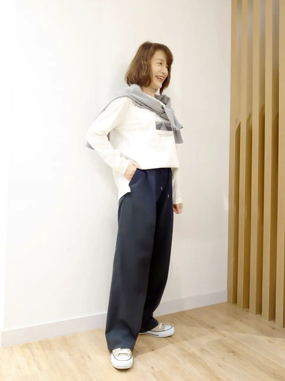  スタッフ コーディネート画像