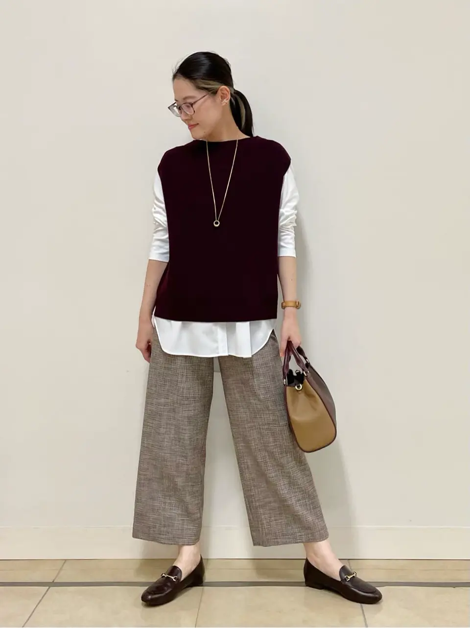 J.PRESS LADIES 佐藤 コーディネート画像