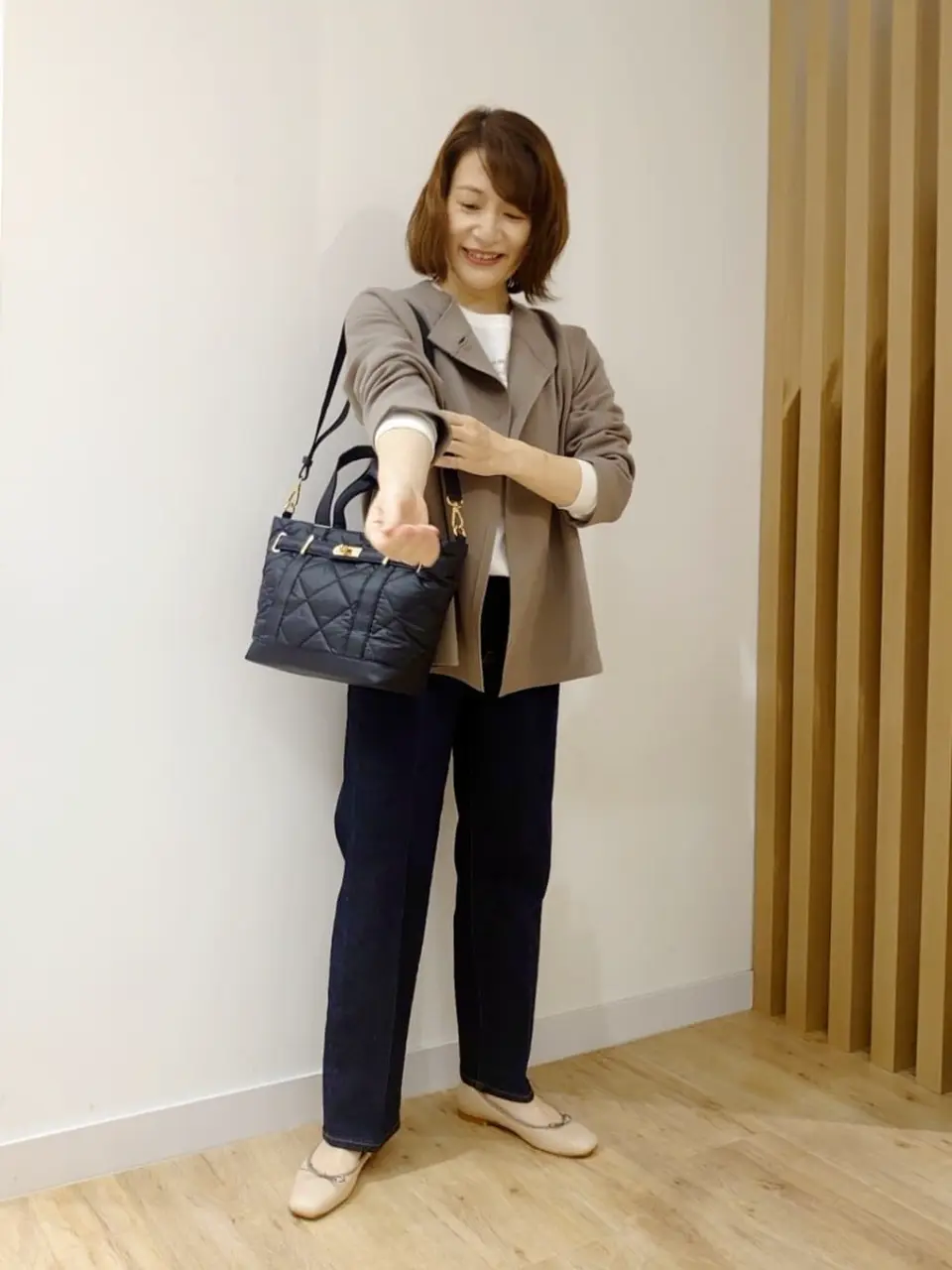 J.PRESS LADIES スタッフ コーディネート画像