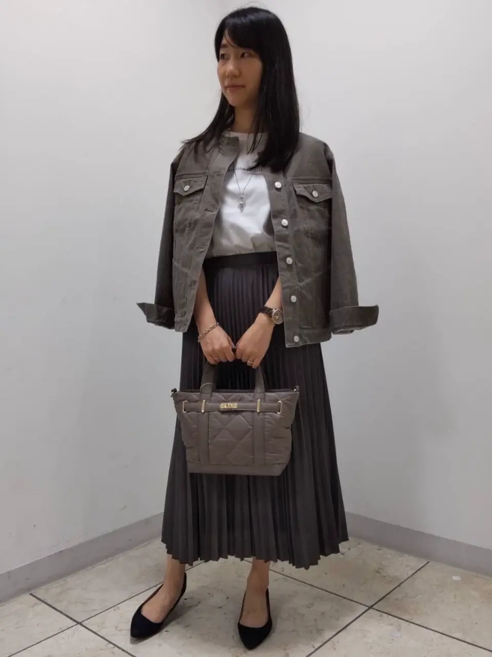 J.PRESS LADIES スタッフ コーディネート画像